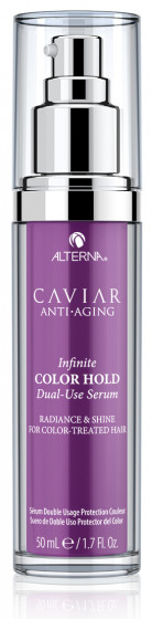 Alterna Caviar Anti-Aging Infinite Color Hold Dual-Use Serum - Сироватка для збереження кольору фарбованого волосся з екстрактом чорної ікри