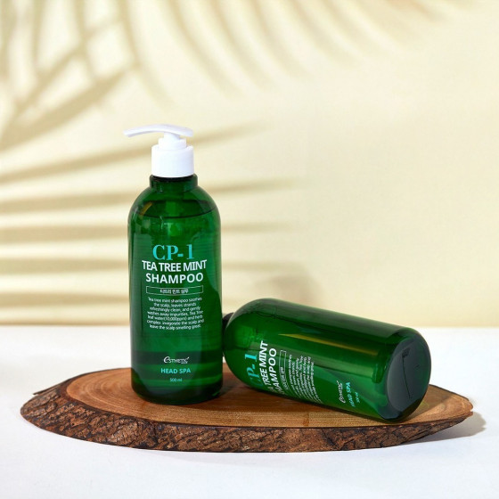 Esthetic House CP-1 Tea Tree Mint Shampoo - Заспокійливий шампунь з екстрактами м'яти та чайного дерева - 1