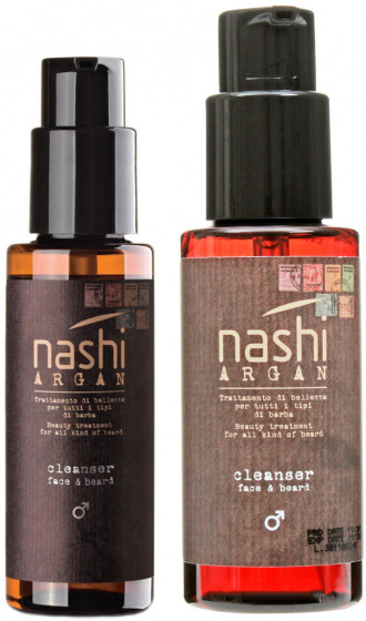 Nashi Argan Cleanser Face & Beard - Засіб для очищення обличчя і бороди - 1