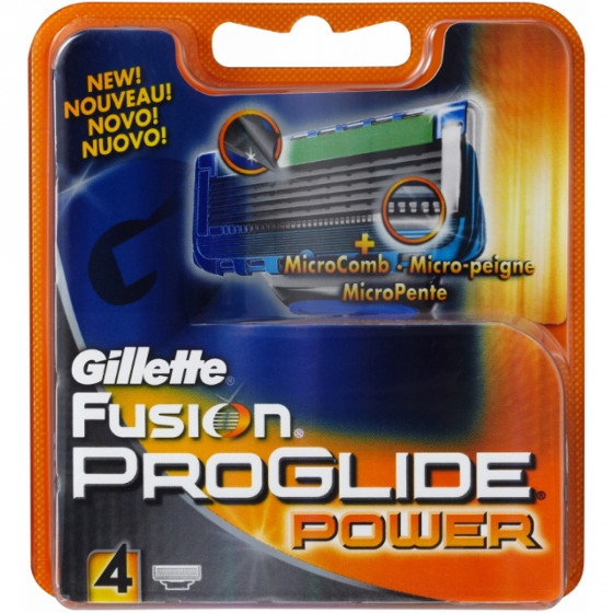 Gillette Fusion ProGlide Power - Змінні касети для гоління