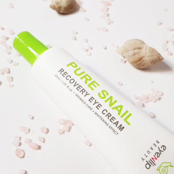 Eyenlip Pure Snail Recovery Eye Cream - Відновлюючий крем для шкіри навколо очей з муцином равлика - 1