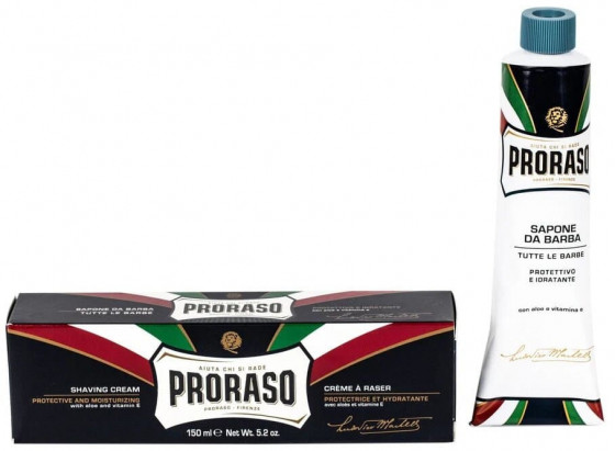 Proraso Blue Line Shaving Cream - Захисний крем після гоління - 2