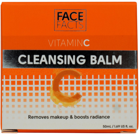 Face Facts Vitamin C Cleansing Balm - Бальзам для очищення шкіри обличчя з вітаміном С