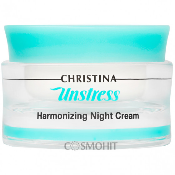 Christina Unstress Harmonizing Night Cream - Гармонізуючий нічний крем