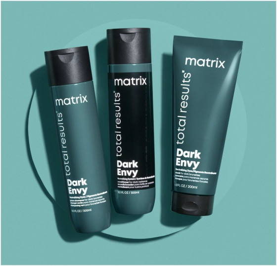 Matrix Total Results Dark Envy Conditioner - Кондиціонер для нейтралізації небажаних червоних напівтонів волосся відтінків брюнет - 3