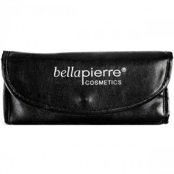 Bellapierre Professional Brush Set Black - Професійний набір з 10 пензлів для макіяжу - 1