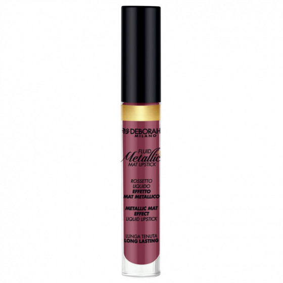 Deborah Fluid Metallic Mat Lipstick - Рідка матова помада для губ