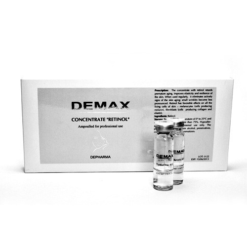 Demax Retinol Line Concentrate "Retinol" - Ампулірованной концентрат "Ретинол" 10 х