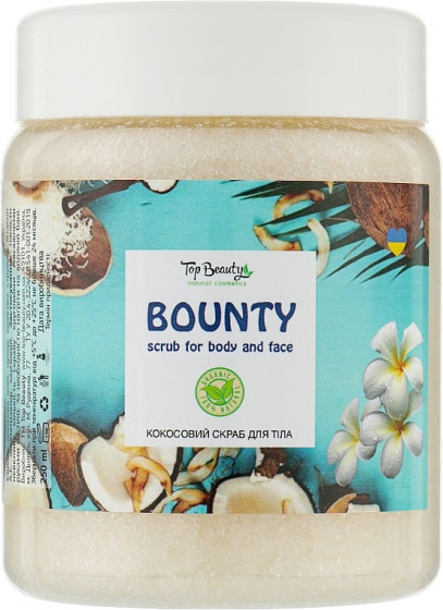 Top Beauty Scrub Bounty - Скраб для тіла та обличчя (баунті)