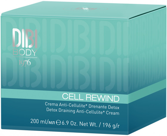 DIBI Detox Draining Anti-Cellulite Cream - Антицелюлітний детокс дренажний крем - 1