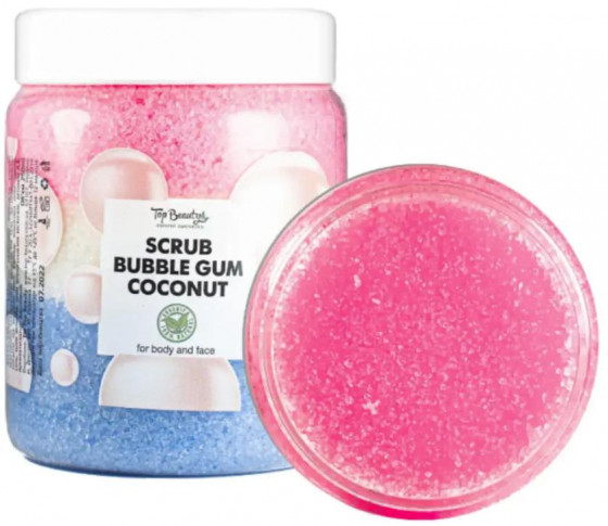 Top Beauty Scrub Bubble Gum - Скраб для тіла та обличчя (жуйка)