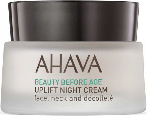 Ahava Beauty Before Age Uplifting night cream for face, neck & decollete - Ліфтинговий нічний крем