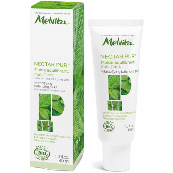 Melvita Nectar Pure Fluide Hydratant Matifiant - Матуючий флюїд