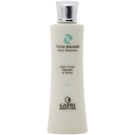 Capri Beauty Line Total Wellness Karite Moisturizing Body Milk - Зволожуюче молочко для тіла з маслом каріте (Ши)