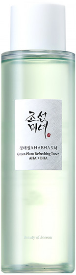 Beauty of Joseon Green Plum Refreshing Toner AHA+BHA - Освіжаючий тонер для обличчя із зеленою сливою та кислотами