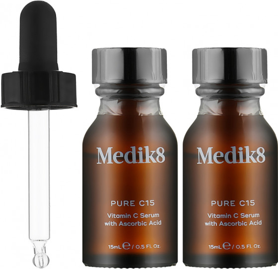 Medik8 Pure C15 Serum - Антиоксидантна сироватка для обличчя з вітаміном C