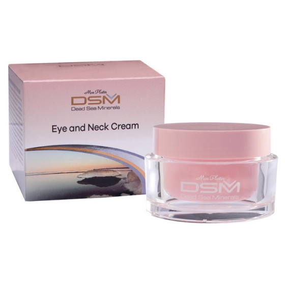 Mon Platin DSM Eye and Neck Cream - Крем для шиї і шкіри навколо очей