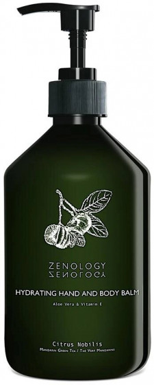 Zenology Hydrating Hand&Body Balm Mandarin Green Tea - Зволожуючий бальзам для рук і тіла