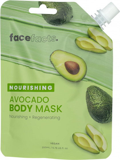 Face Facts Nourishing Avocado Body Mask - Живильна маска для тіла "Авокадо"