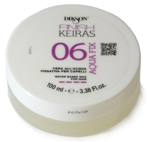 Dikson Keiras Finish Aqua Fix Water Based Wax 06 - Віск на водній основі сильної фіксації