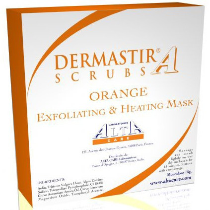 Dermastir Orange Exfoliating Heating Scrub + Mask - Відлущуючий скраб + маска Апельсин