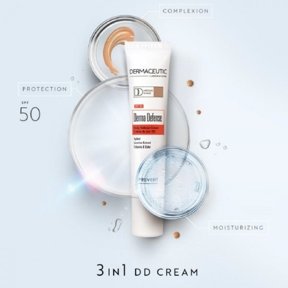 Dermaceutic Derma Defense SPF50 - Тонуючий крем SPF50 - 3