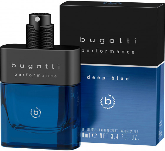 Bugatti Perfomance Deep Blue - Туалетна вода - 1
