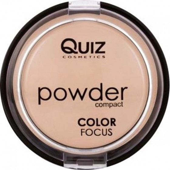 Quiz Cosmetics Color Focus Powder - Компактна пудра