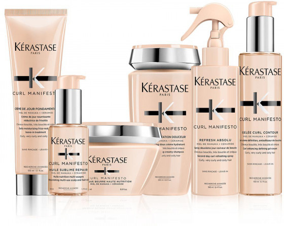 Kerastase Curl Manifesto Masque Beurre Haute Nutrition - Екстра-поживна маска для неслухняного і кучерявого волосся - 6