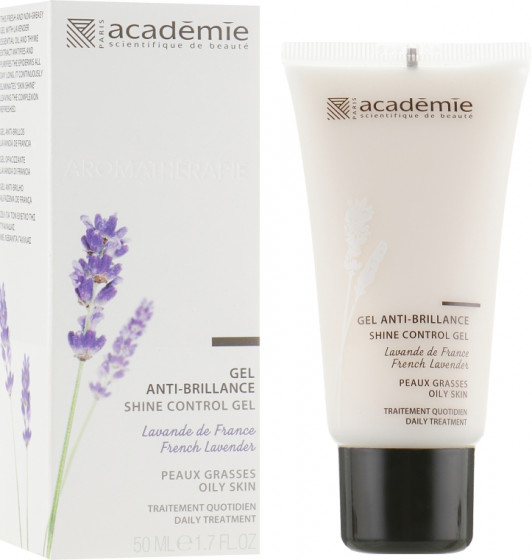 Academie Gel anti-brillance - Гель-контроль блиску Французька лаванда