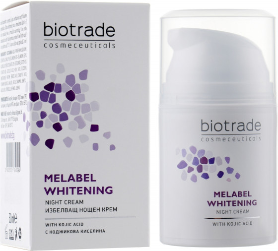 Biotrade Melabel Whitening Night Cream - Відбілюючий нічний крем - 1