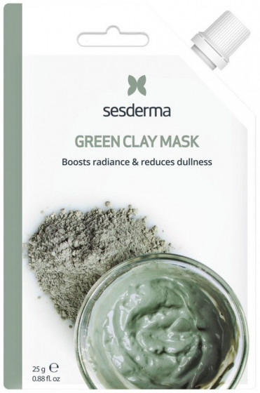 Sesderma Beauty Treats Green Clay Mask - Маска для обличчя із зеленою глиною