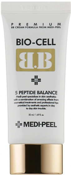 Medi Peel Bio-Cell BB-Cream - Відновлюючий ВВ-крем з пептидами