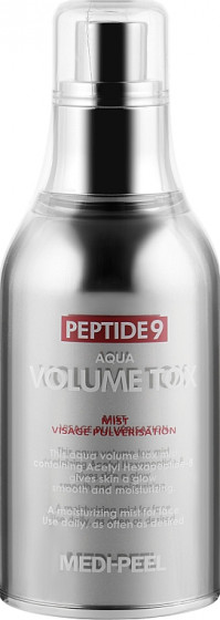 Medi Peel Peptide 9 Aqua Volume Tox Mist - Зволожуючий міст для обличчя з ліфтинг-ефектом