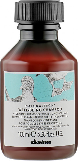 Davines Natural Tech Well-Being Shampoo - Зволожуючий шампунь