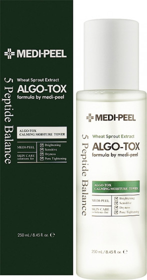 Medi Peel Algo-Tox Calming Moisture Toner - Зволожуючий заспокійливий тонер для обличчя - 1