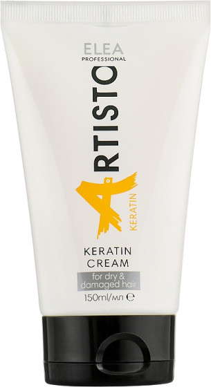 Elea Professional Artisto Keratin Cream - Крем для волосся, що відновлює з кератином