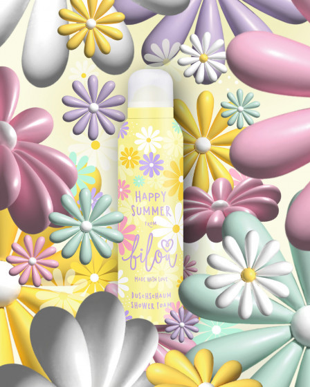 Bilou Limited Edition Happy Summer Shower Foam - Пінка для душу - 1