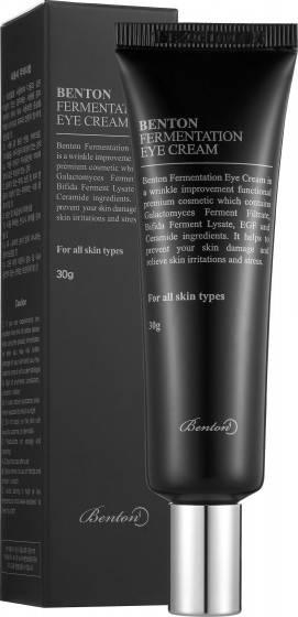 Benton Fermentation Eye Cream - Ферментований крем для шкіри навколо очей - 1