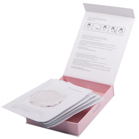 Petalare Smileline Care Hyaluronic Microneedles Patch - Набір нано-патчів з Мікроголки для обличчя - 1