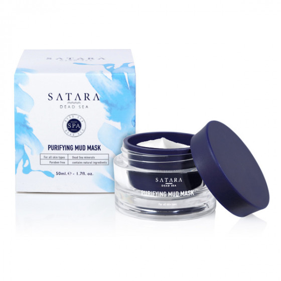 Satara Dead Sea Purifying Mud Mask - Очищаюча грязьова маска для обличчя - 2