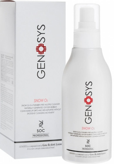 Genosys Snow O2 Cleanser - SOC Кисневий очищувач