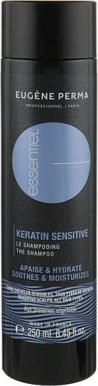 Eugene Perma Essentiel Keratin Sensitive Shampoo - Шампунь для чутливої ​​шкіри голови