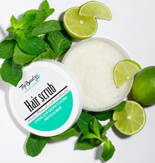 Top Beauty Hair scrub (menthol) - Скраб для шкіри голови Hair scrub (ментоловий) - 1