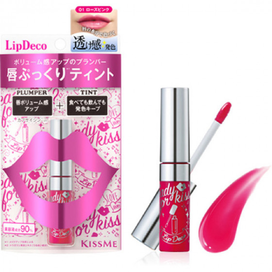 Isehan Lip Deco Plumper Tint - Блиск для губ Стійкий - 1