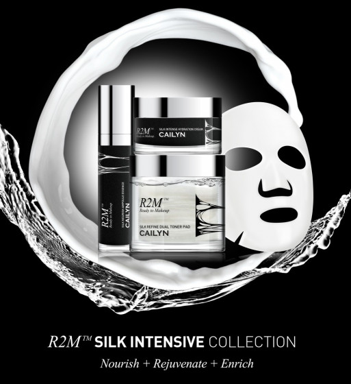 Cailyn R2M Silk Refine Dual Toner Pad - Шовкові двосторонні подушечки з тонером для очищення обличчя - 1