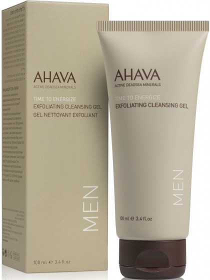 Ahava Men Exfoliating Cleansing Gel - Гель для обличчя очищующий відлущуючий для чоловіків