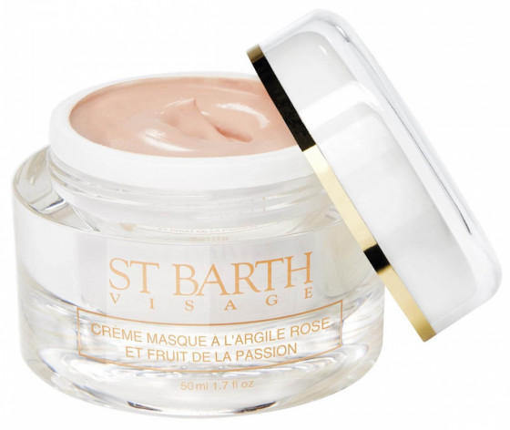 Ligne St Barth Cream Mask With Pink Clay and Passion Fruit - Крем-маска з рожевою глиною та екстрактом маракуї - 1