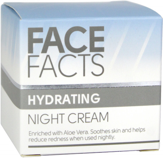 Face Facts Hydrating Night Cream - Зволожуючий нічний крем для обличчя - 1