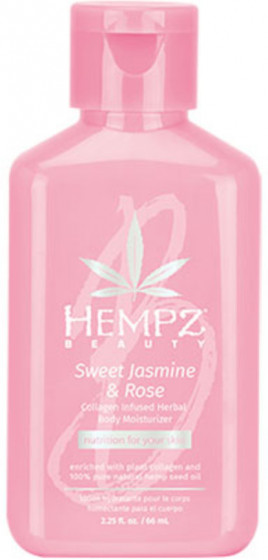 Hempz Sweet Jasmine & Rose Collagen Infused Herbal Body Moisturizer - Молочко для тіла з колагеном "Жасмін-Троянда"